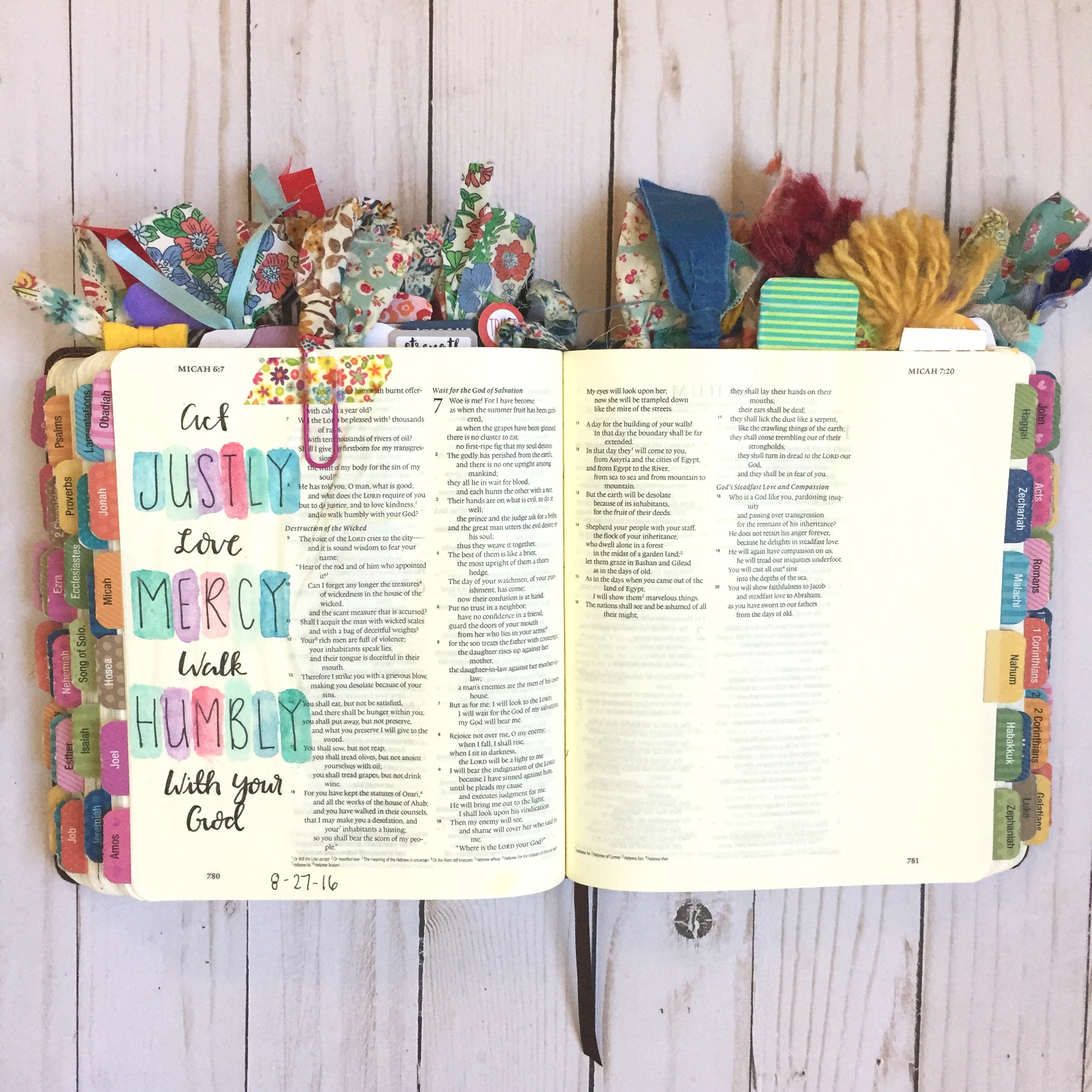 Choosing A Journaling Bible- Bible Journaling 101 - Scribbling Grace