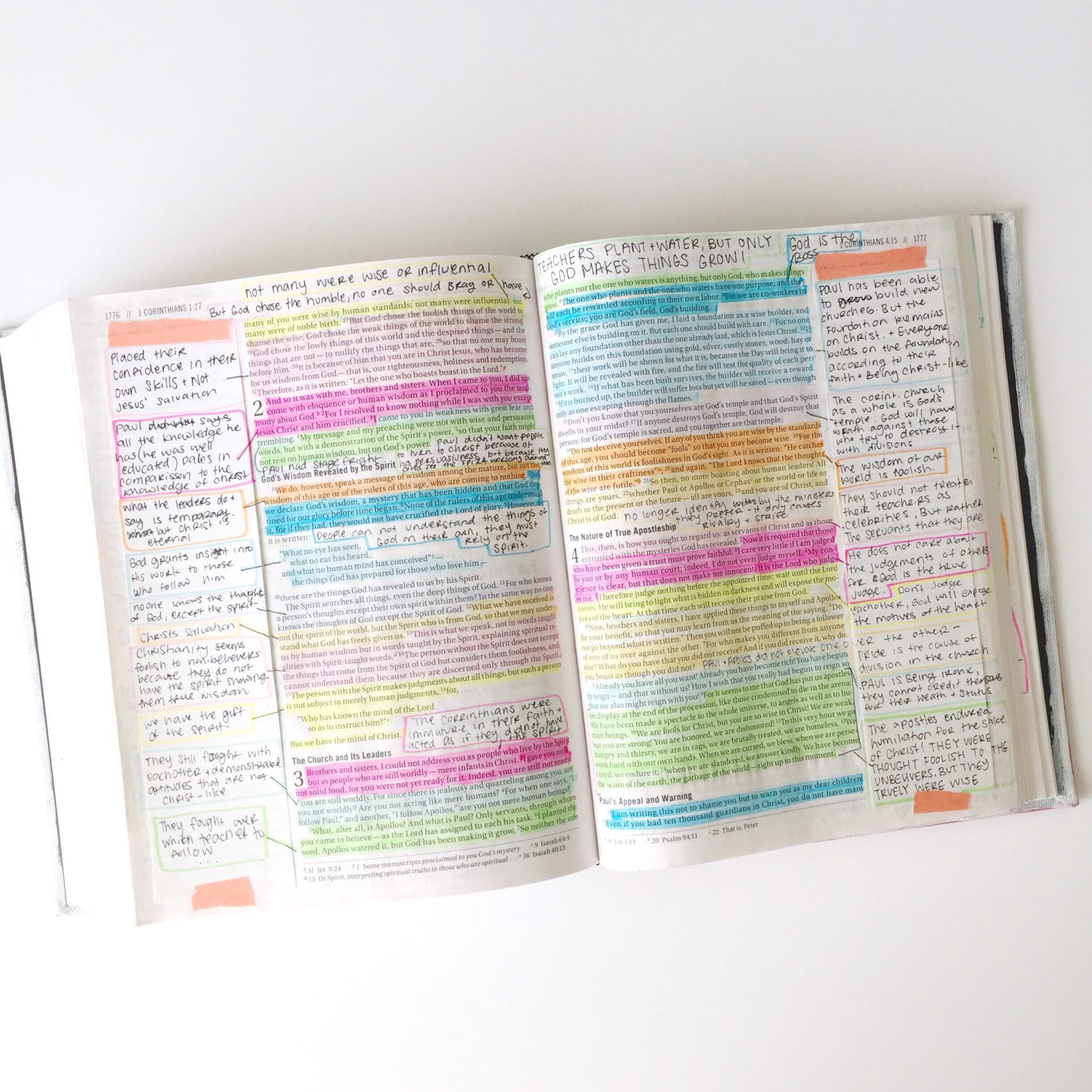 How I Study My Bible - Scribbling Grace