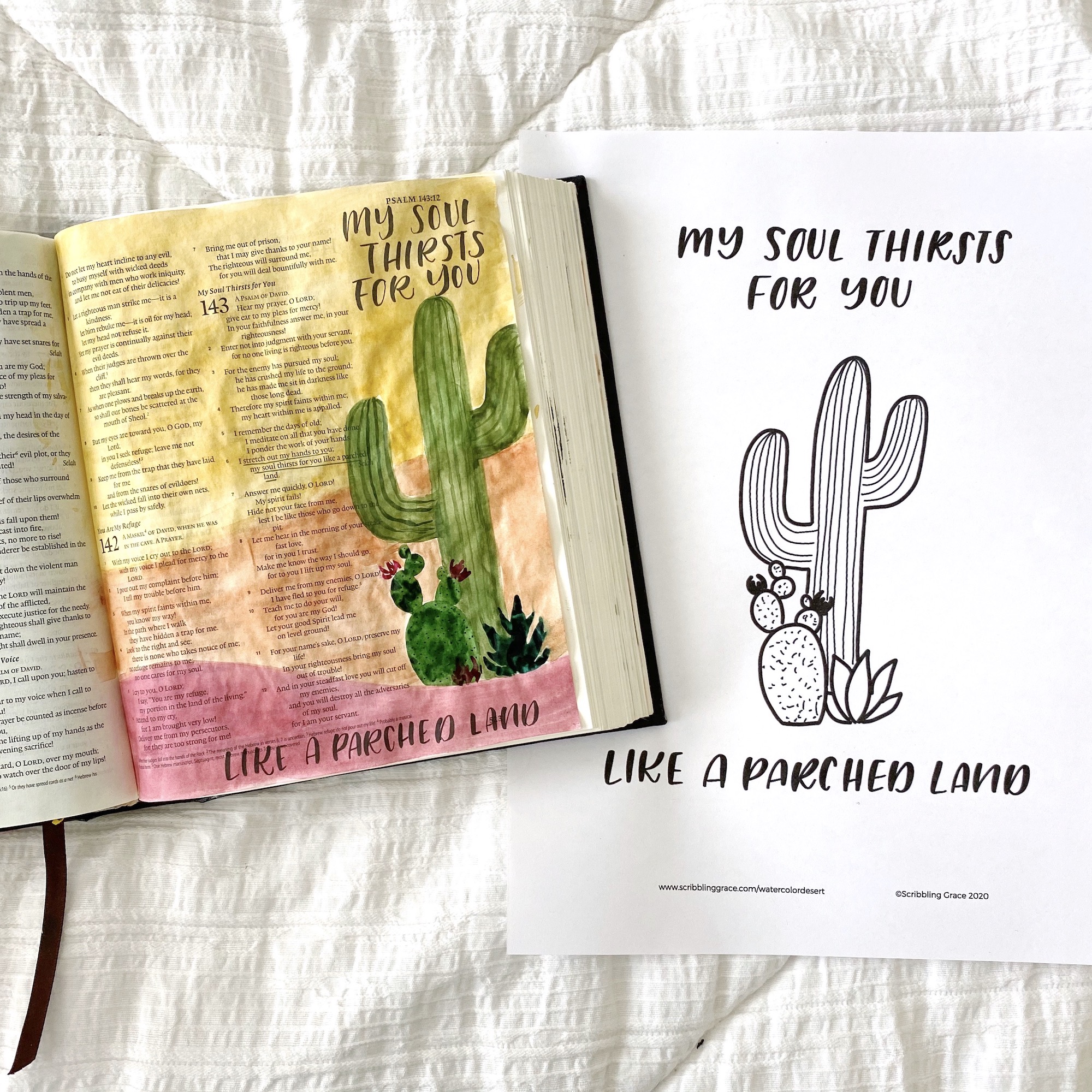Stone Cottage Adventures: Bible Journaling with Up Cycled Images