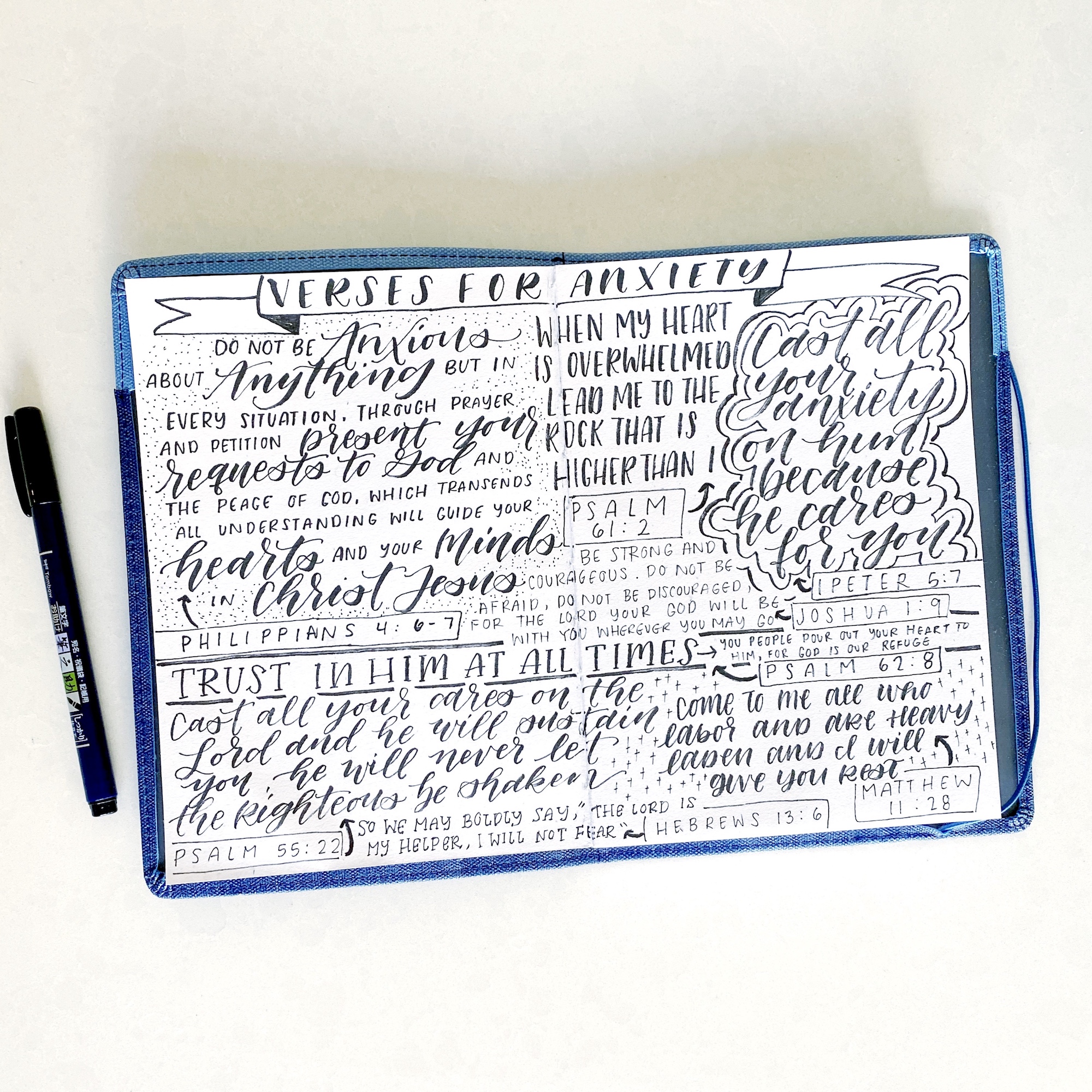 Daily Grace Scripture Lettering Workbook