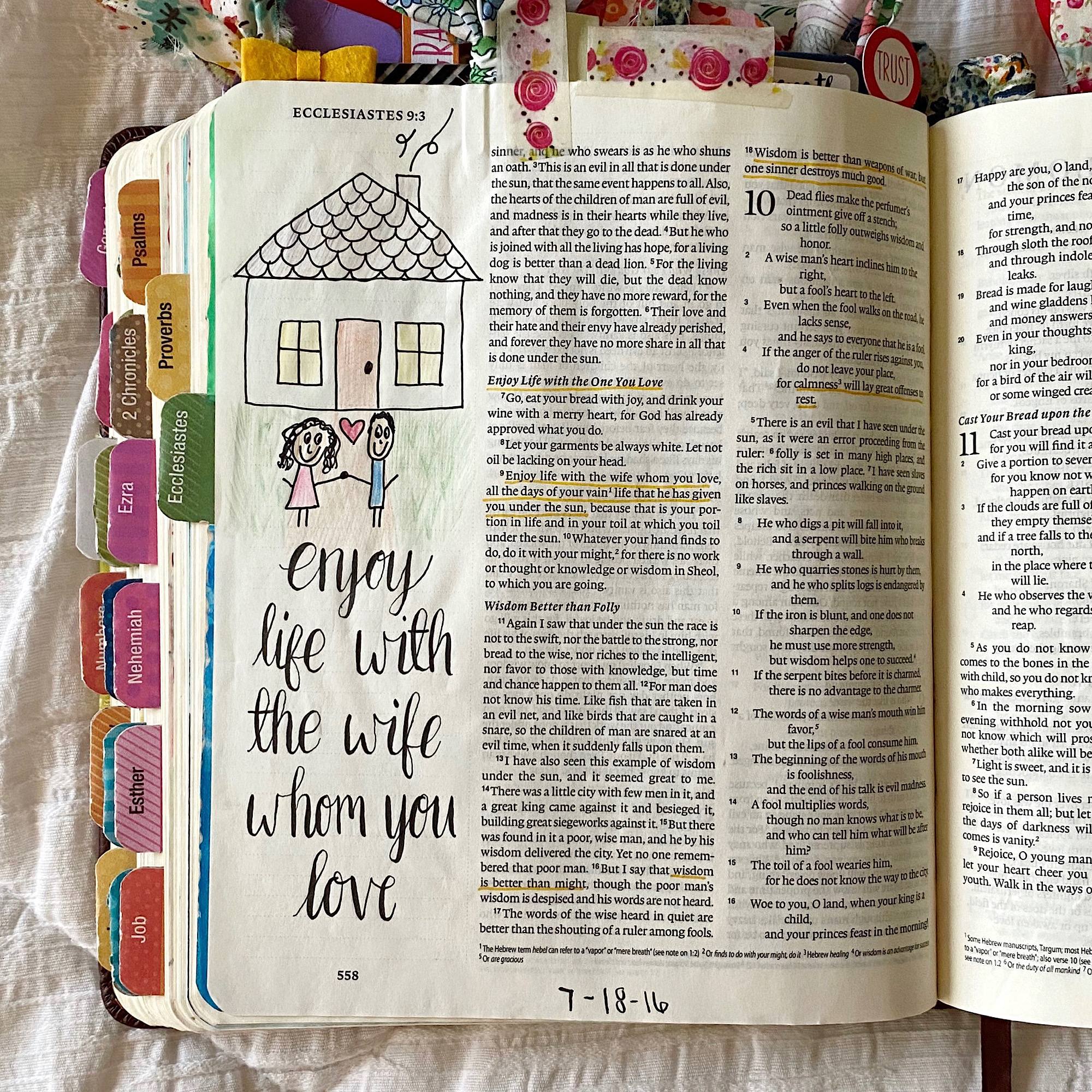 The Bible Journaling Encouragement You Need To Hear- My Bible ...