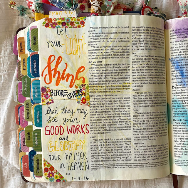 The Bible Journaling Encouragement You Need To Hear- My Bible ...