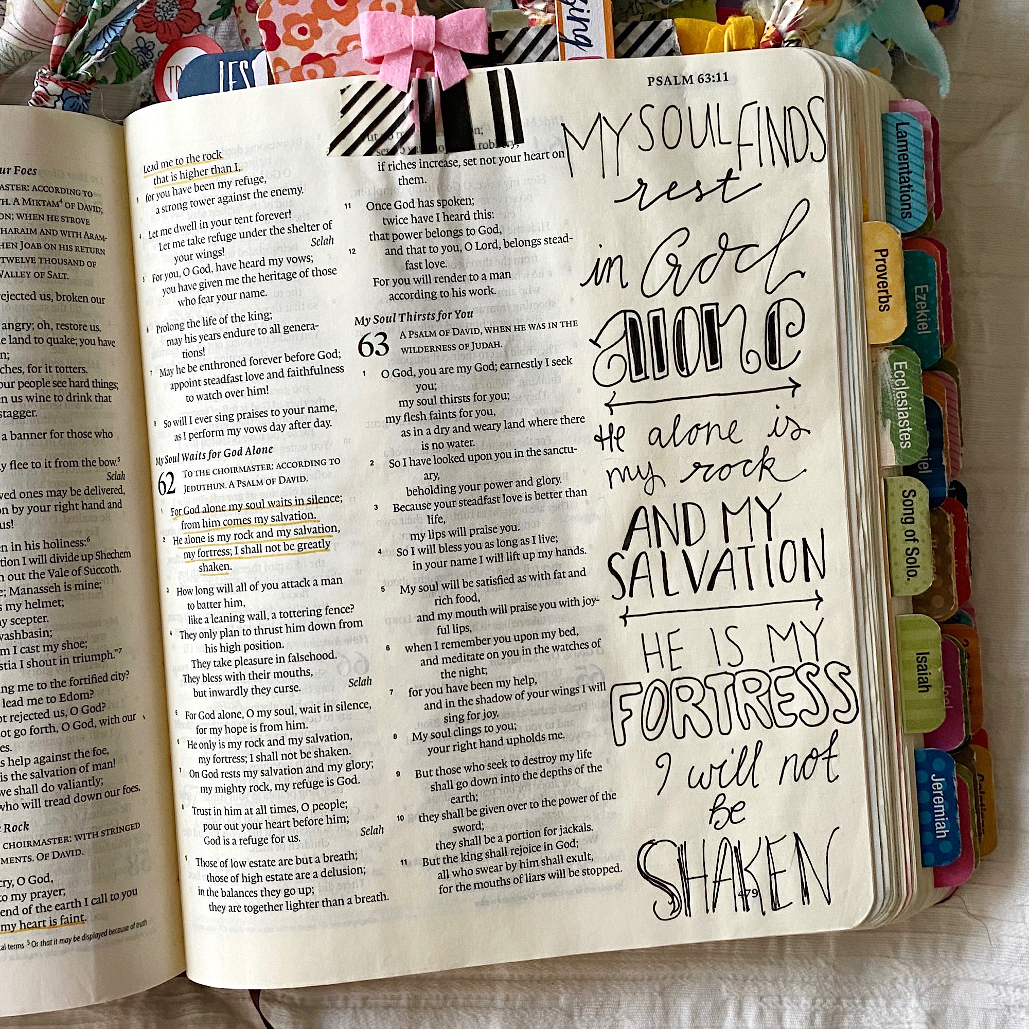 The Bible Journaling Encouragement You Need To Hear- My Bible ...